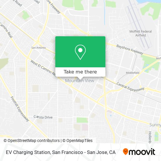 Mapa de EV Charging Station