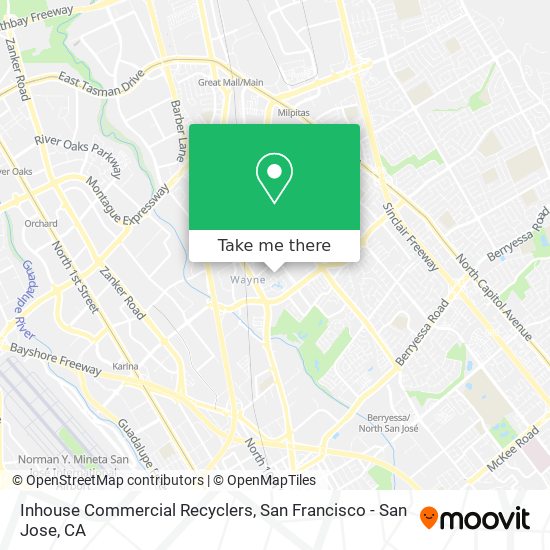 Mapa de Inhouse Commercial Recyclers