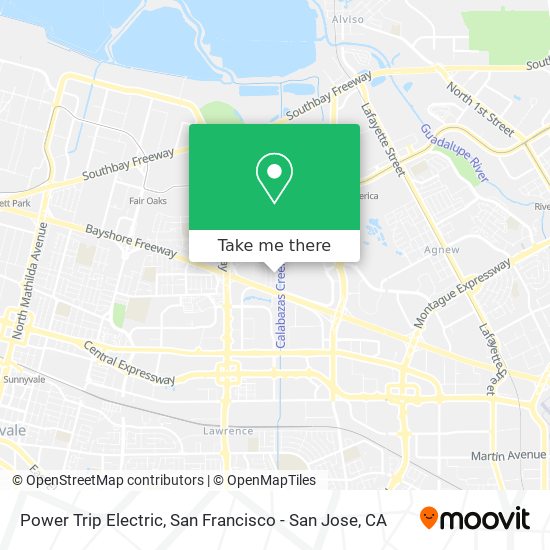 Mapa de Power Trip Electric