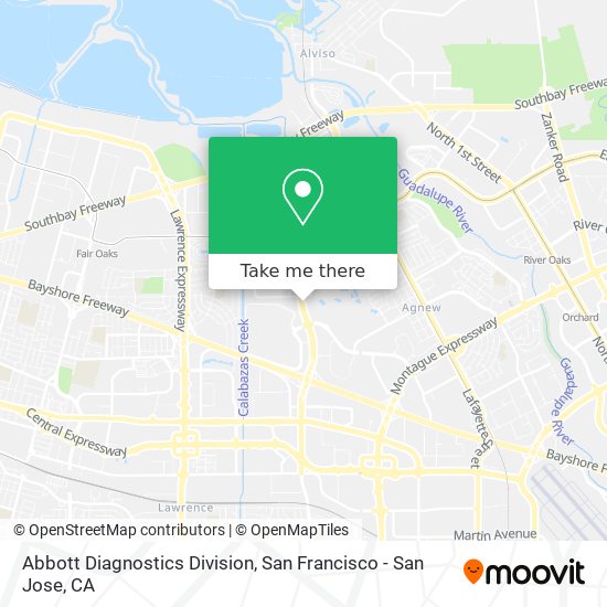 Mapa de Abbott Diagnostics Division