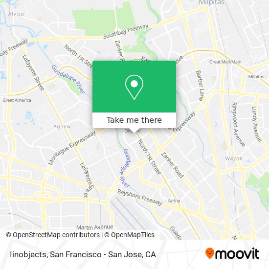 Iinobjects map