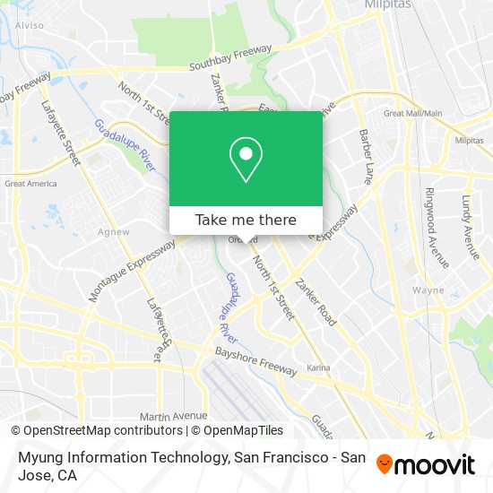 Myung Information Technology map