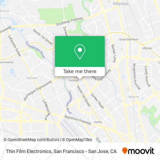 Thin Film Electronics map