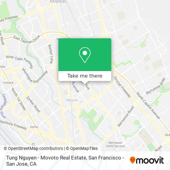 Mapa de Tung Nguyen - Movoto Real Estate