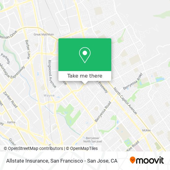 Mapa de Allstate Insurance