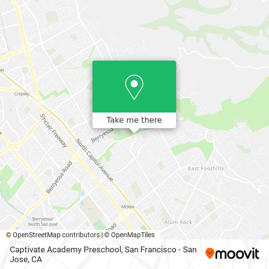 Mapa de Captivate Academy Preschool