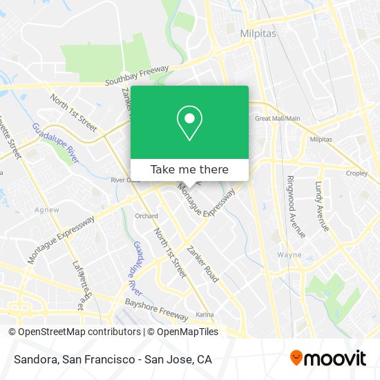 Mapa de Sandora