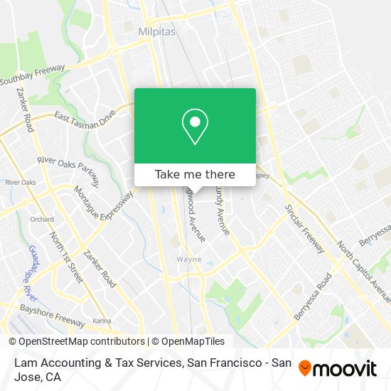 Mapa de Lam Accounting & Tax Services