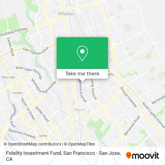 Mapa de Fidelity Investment Fund