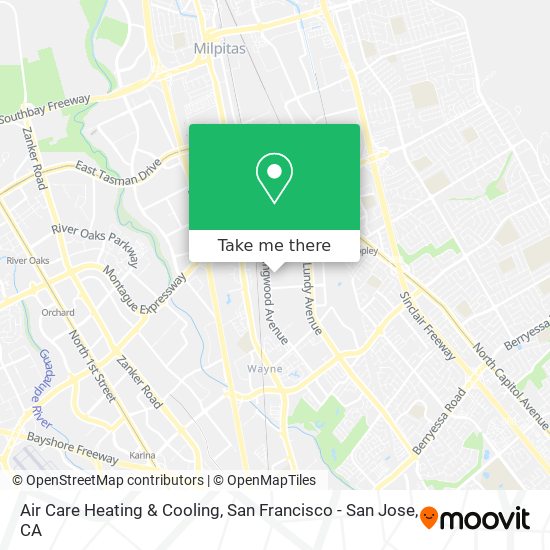 Mapa de Air Care Heating & Cooling