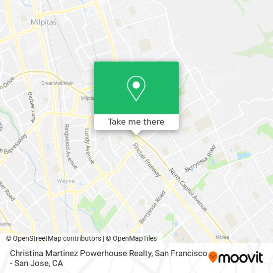 Christina Martinez Powerhouse Realty map