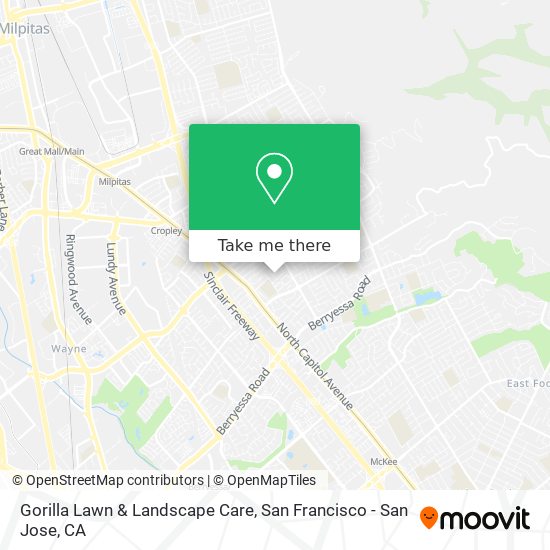 Gorilla Lawn & Landscape Care map