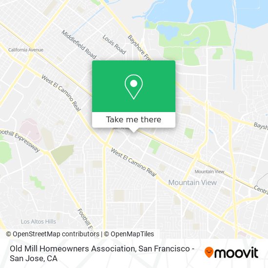 Old Mill Homeowners Association map