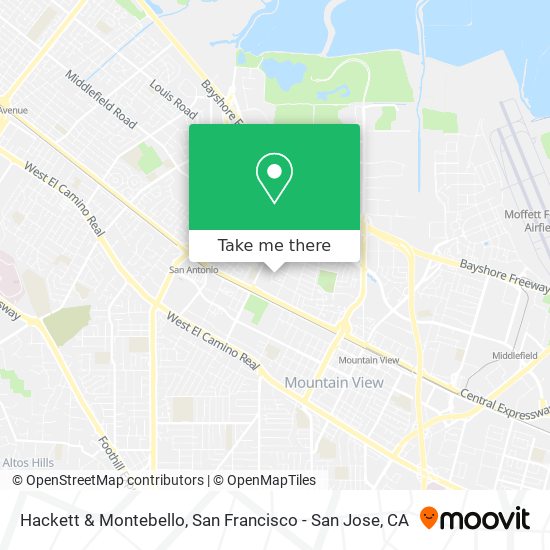 Hackett & Montebello map