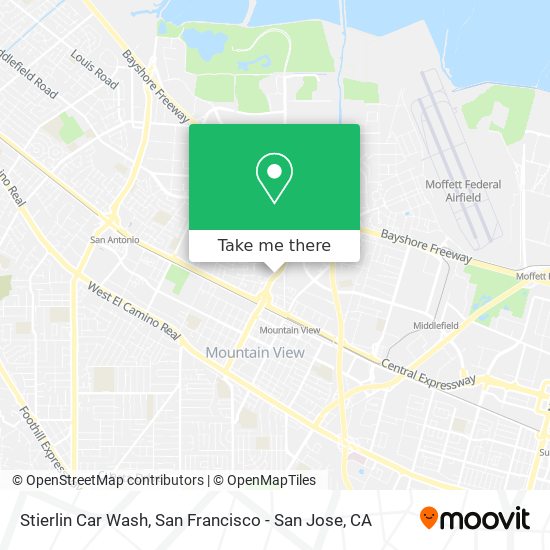 Stierlin Car Wash map