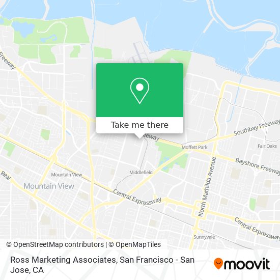 Ross Marketing Associates map