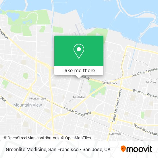 Greenlite Medicine map