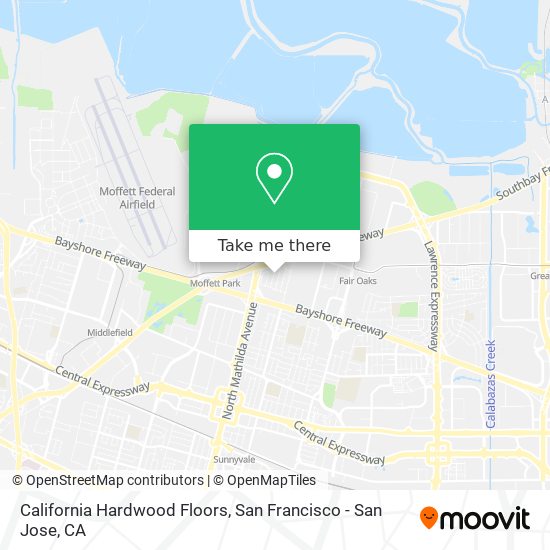 Mapa de California Hardwood Floors