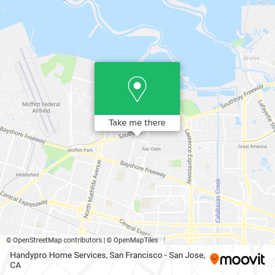 Handypro Home Services map