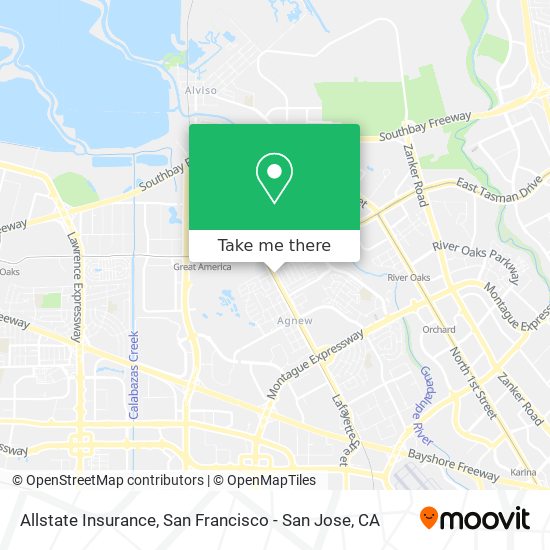 Allstate Insurance map