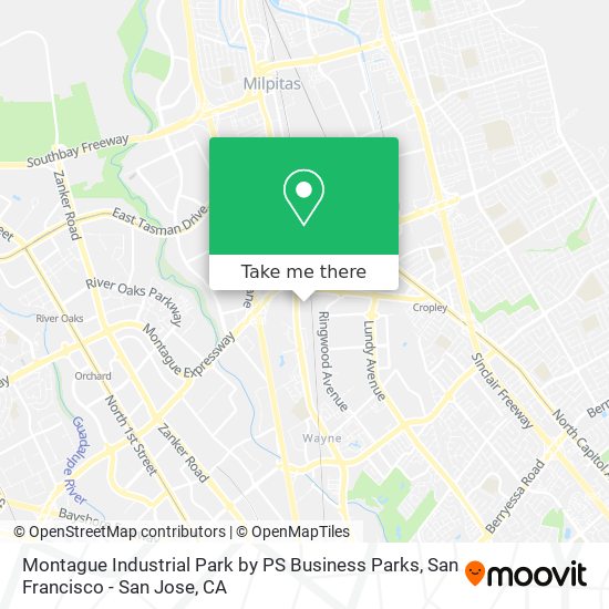 Montague Industrial Park by PS Business Parks map