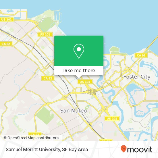 Mapa de Samuel Merritt University