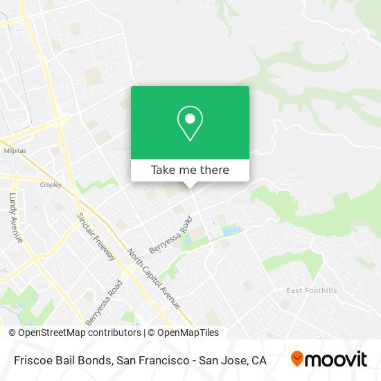 Friscoe Bail Bonds map