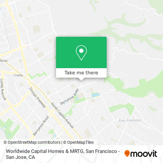 Worldwide Capital Homes & MRTG map