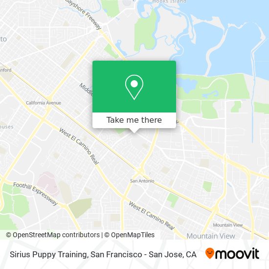 Mapa de Sirius Puppy Training