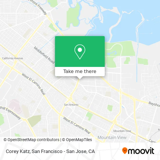 Mapa de Corey Katz