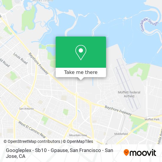 Mapa de Googleplex - Sb10 - Gpause