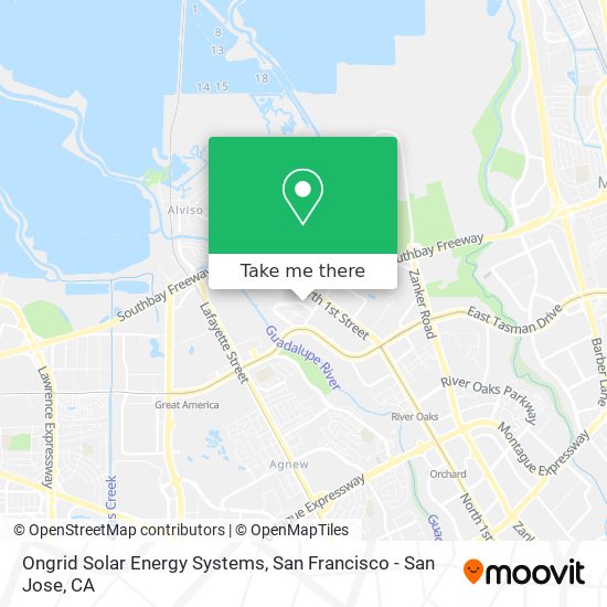 Mapa de Ongrid Solar Energy Systems
