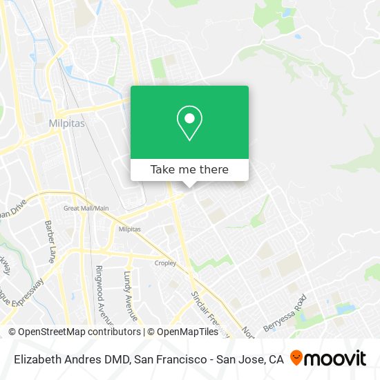 Elizabeth Andres DMD map