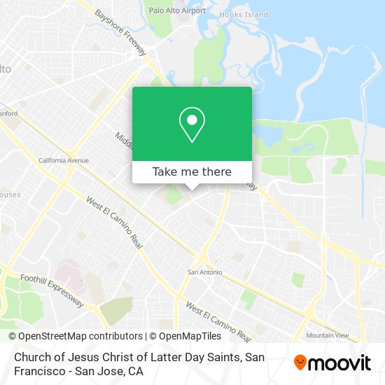 Church of Jesus Christ of Latter Day Saints map