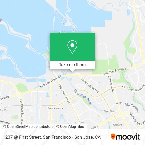 Mapa de 237 @ First Street