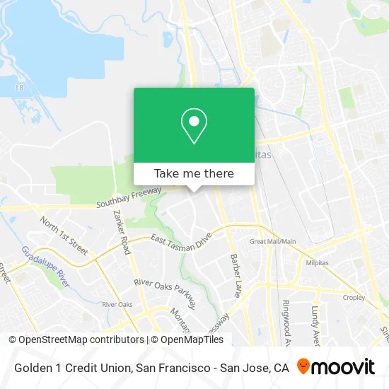 Golden 1 Credit Union map