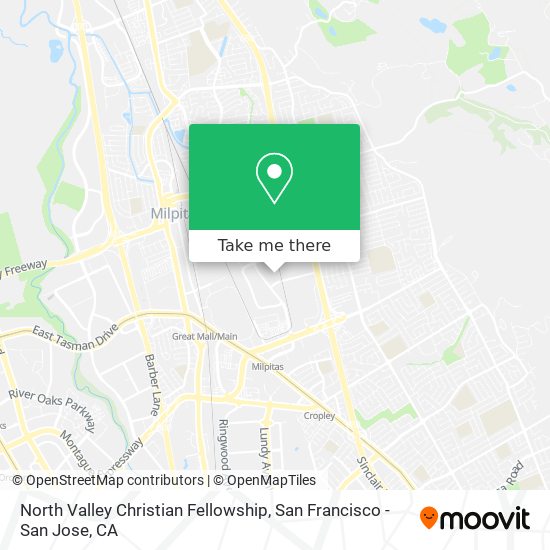 North Valley Christian Fellowship map