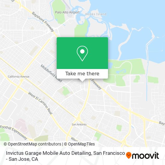 Invictus Garage Mobile Auto Detailing map