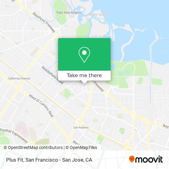 Plus Fit map