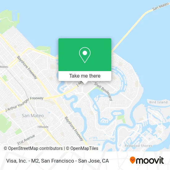 Visa, Inc. - M2 map