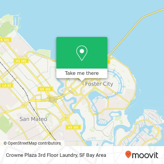 Crowne Plaza 3rd Floor Laundry map