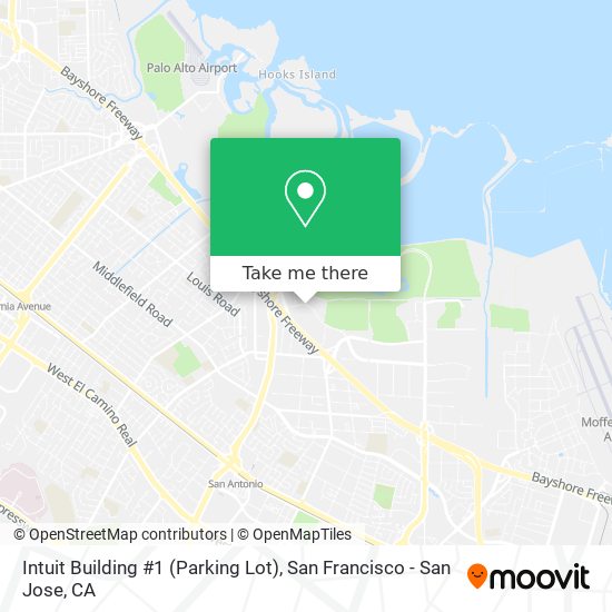 Intuit Building #1 (Parking Lot) map