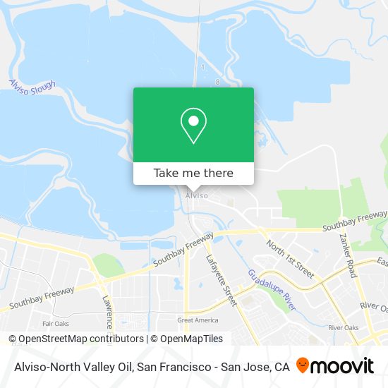 Mapa de Alviso-North Valley Oil