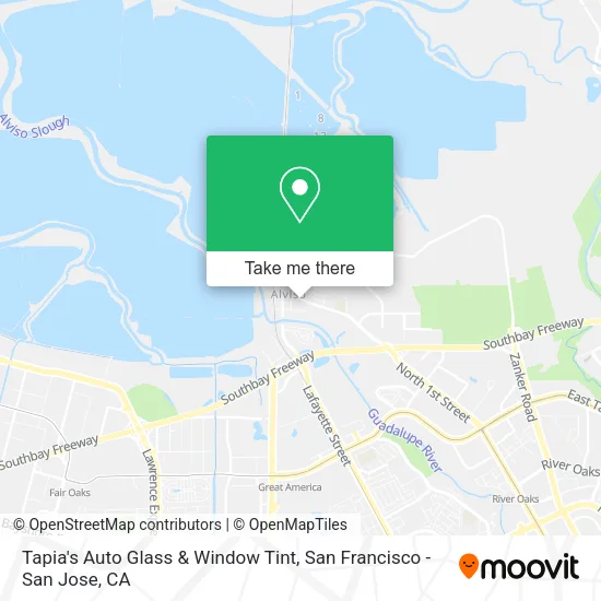 Mapa de Tapia's Auto Glass & Window Tint