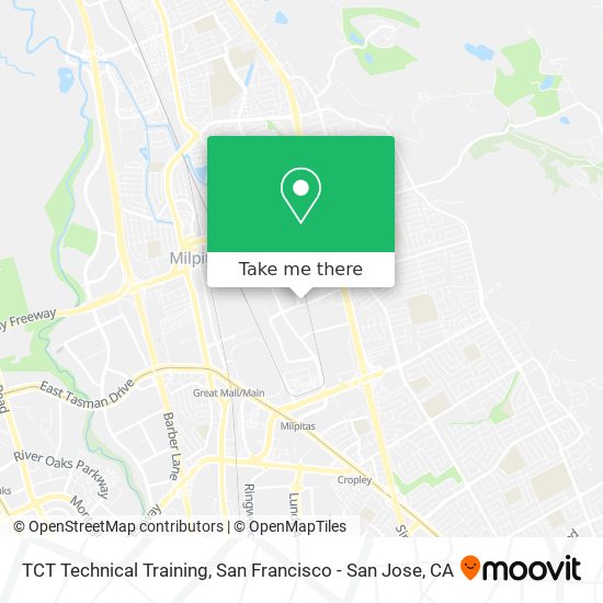 TCT Technical Training map