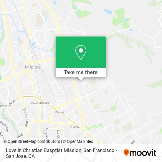 Love in Christian Basptist Mission map
