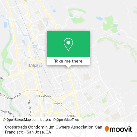 Mapa de Crossroads Condominium Owners Association