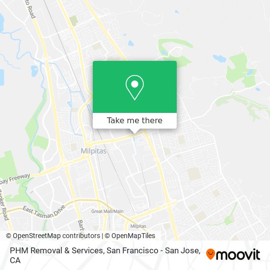 PHM Removal & Services map