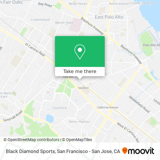 Black Diamond Sports map