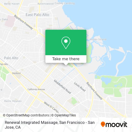 Mapa de Renewal Integrated Massage